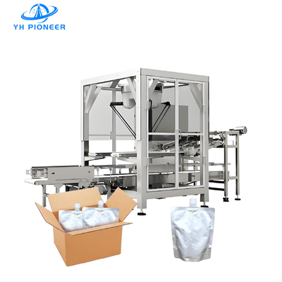 Machine d'emballage de sacs souples et de sacs en carton avec taille personnalisable
