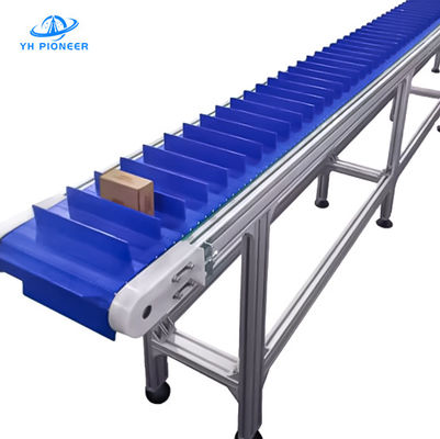 Cadre en acier inoxydable convoyeur modulaire contrôle PLC personnalisable positionnement précis