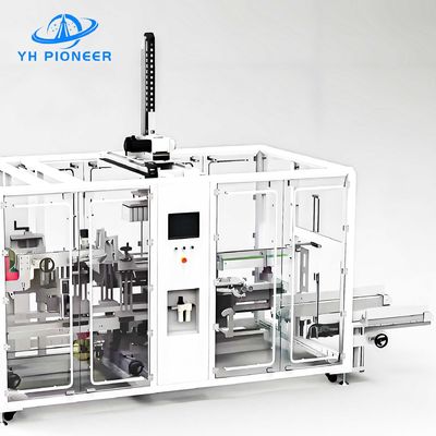 Bon prix Boîte d'emballage en acier inoxydable à vitesse réglable pour l'emballage automatisé de palettes en ligne