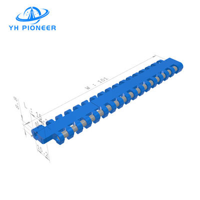 Bon prix Polyoxyméthylène POM ceinture modulaire à sommet plat de qualité alimentaire pour équipement de transport en ligne