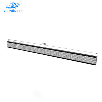 Bon prix Rails de guidage latéraux légers à rouleaux à double rangée avec cadre en aluminium pour une manipulation et une installation faciles en ligne