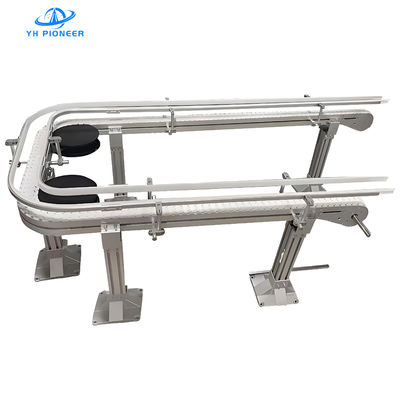 Bon prix Machine de convoyeur de bouteilles pharmaceutiques hygiéniques avec matériel POM pour convoyeur de bouteille stable fiable en ligne