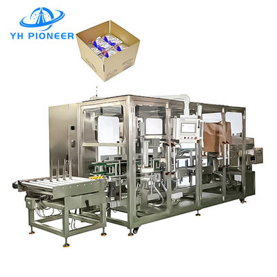 Bon prix Machine à emballer des sacs en carton sur mesure, emballeur de boîtes de carton en acier inoxydable 5.5KW en ligne