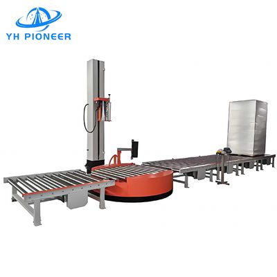Bon prix Systèmes de palettisation automatique de haute précision Paletteuse à tambour en acier inoxydable en ligne