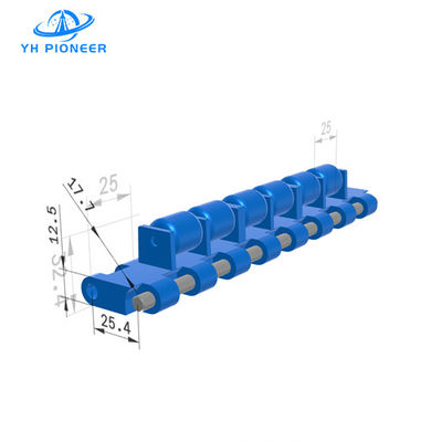 Bon prix Ceinture modulaire POM flexible avec rouleau pour un transport de matériaux en douceur et fiable en ligne