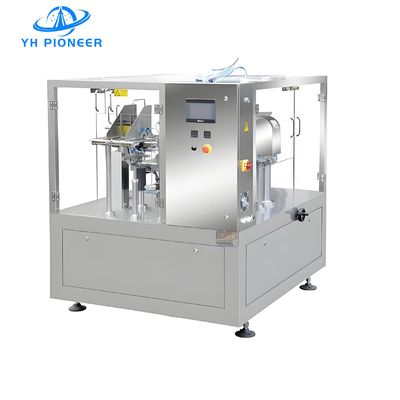 Bon prix Machine d'emballage de sacs rotatifs flexibles de 3 kW avec une longueur de sac de 65 à 400 mm en ligne