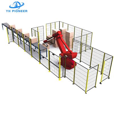 Bon prix Systèmes de clôture de sécurité robot couleur personnalisée de qualité industrielle pour la protection des ateliers en ligne