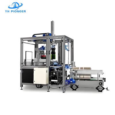 Bon prix Machine d'emballage de boîtes avec poignées en caoutchouc de protection pour tous les types de bouteilles en ligne