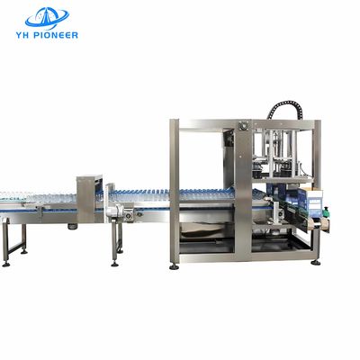 Bon prix Machine d'emballage de carton à bouteilles de 28 kW 20-25 bouteilles par minute pour l'industrie alimentaire en ligne