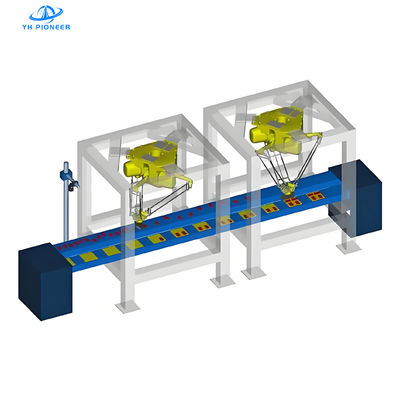Bon prix Machine d'emballage de cartons de petits sacs efficace pour 20-30 sacs par minute avec une puissance de 8 kW et des spécifications réglables en ligne