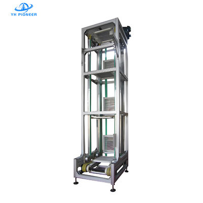 Bon prix Transporteur vertical réciproque efficace et fiable en acier au carbone et en acier inoxydable pour la manutention de matériaux industriels en ligne