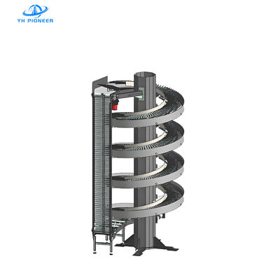 Bon prix Convecteur d'ascenseur en spirale économe en espace avec structure compacte pour une manipulation verticale efficace des matériaux en ligne