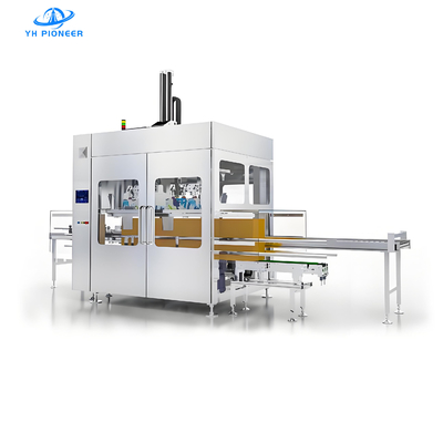 Bon prix Machine d'emballage de boîtes de conserve à haut rendement avec une vitesse d'emballage de 8 à 12 boîtes par minute pour des solutions d'emballage automatisées en ligne